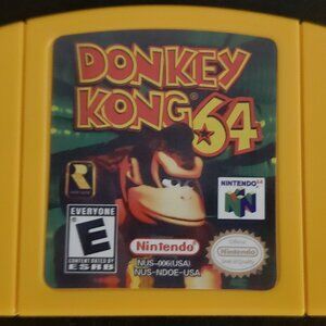 Donkey Kong 64 Video Game Nintendo 64 N64